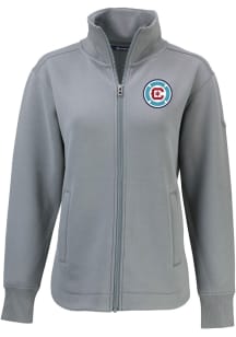 Cutter and Buck Chicago Fire Womens Graphite Roam Light Weight Jacket