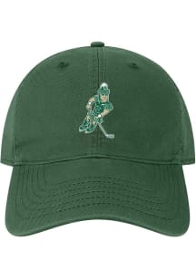 Michigan State Spartans Green Hockey Sparty EZY Youth Adjustable Hat
