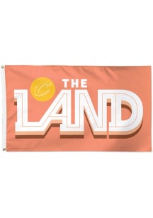 Cleveland Cavaliers 2025 City Edition 3x5 Grommet Silk Screen Grommet Flag - Maroon