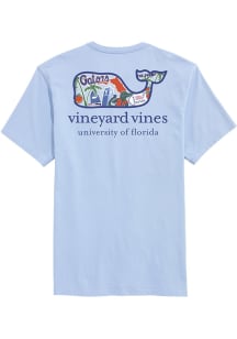 Vineyard Vines Florida Gators Light Blue Whale Short Sleeve T Shirt