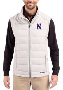 Cutter and Buck Northwestern Wildcats Mens Purple Evoke Sleeveless Jacket
