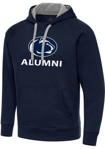 Antigua Penn State Nittany Lions Mens Navy Blue Alumni Victory Long Sleeve Hoodie