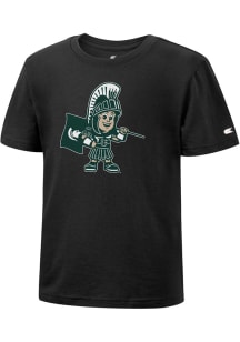 Colosseum Michigan State Spartans Toddler Black Baby Sparty Short Sleeve T-Shirt