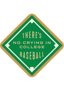 Wichita There's No Crying in Baseball Stickers -