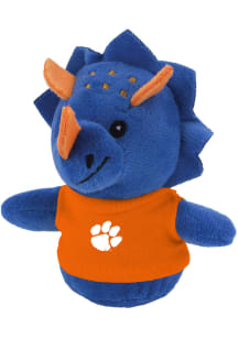 Clemson Tigers Shortie Triceratops Fashion Plush