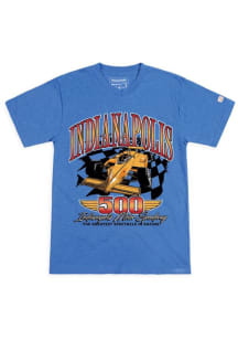 Homefield Indy 500 Blue Indy 500 Car Short Sleeve Fashion T Shirt