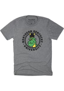 Homefield Northern Kentucky Norse Grey Hey U Mascot Short Sleeve Fashion T Shirt