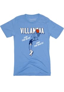 Homefield Villanova Wildcats Light Blue Dunking Wildcat Short Sleeve Fashion T Shirt