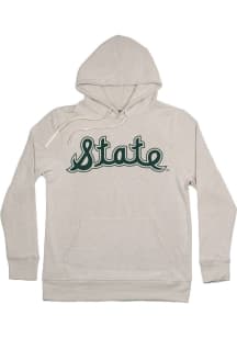 Homefield Michigan State Spartans Mens White Vault Fashion Hood