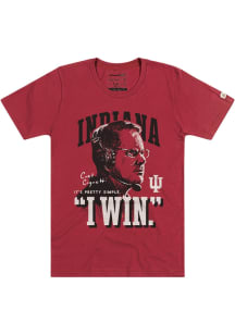 Homefield Indiana Hoosiers Crimson Football Coach Cignetti Short Sleeve T Shirt