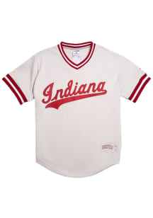 Homefield Indiana Hoosiers Mens Grey Batters Practice Baseball Jersey