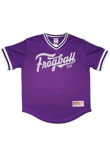 Homefield TCU Horned Frogs Mens Purple Batters Practice Baseball Jersey