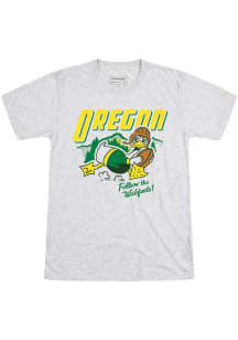 Homefield Oregon Ducks Ash Football Duck Short Sleeve Fashion T Shirt