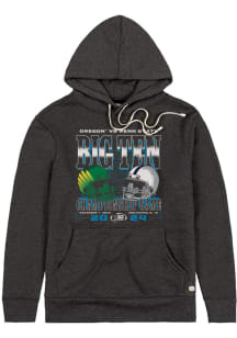 Homefield Big Ten Mens Charcoal 2024 Big Ten Football Championship Team Helmets Fashion Hood
