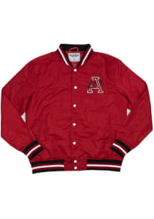 Homefield Arkansas Razorbacks Mens Red Script Bomber Light Weight Jacket