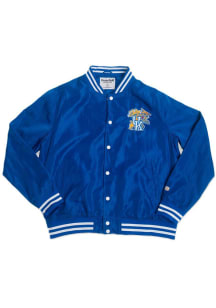 Homefield Kentucky Wildcats Mens Blue Script Bomber Light Weight Jacket