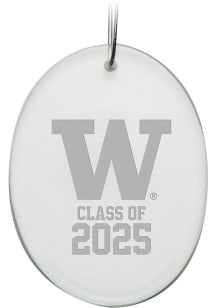 Washington Huskies Class of 2025 Oval Ornament - White