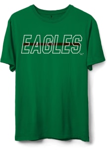 Junk Food Clothing Philadelphia Eagles Kelly Green VINTAGE EAGLES Logo Short Sleeve T Shirt
