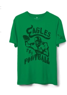 Junk Food Clothing Philadelphia Eagles Kelly Green FRANCHISE Short Sleeve T Shirt