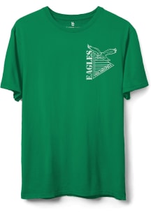 Junk Food Clothing Philadelphia Eagles Kelly Green Drive Short Sleeve T Shirt