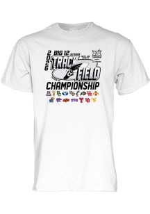 Blue 84 Big 12 White 2026 Big 12 Outdoor Track & Field Championships Short Sleeve T Shirt