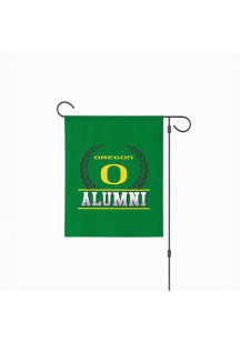 Oregon Ducks Alumni 12x17 Garden Flag - Green