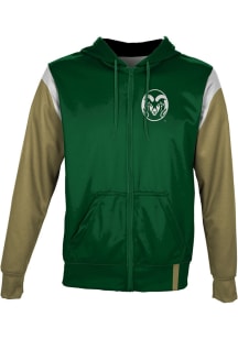 ProSphere Colorado State Rams Youth Green Tailgate Light Weight Jacket