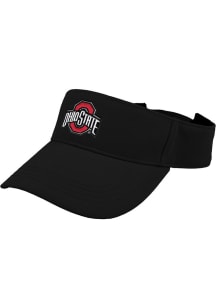 LogoFit Ohio State Buckeyes Mens Black Slice Adjustable Visor