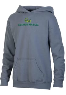 Gear For Sports George Mason University Youth Grey Fleece Long Sleeve Hoodie