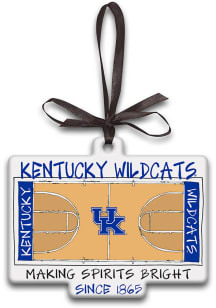 Kentucky Wildcats Flat Stadium Ornament - Blue