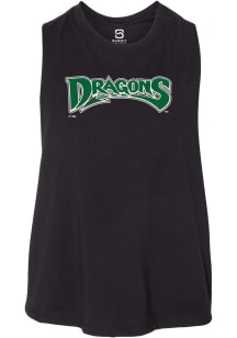 Summit Sportswear Dayton Dragons Womens Black Racerback Tank Top
