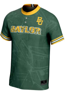ProSphere Baylor Bears Mens Green Vigor Design Baseball Jersey