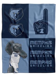 Memphis Grizzlies Domino Swaddle Baby Blanket