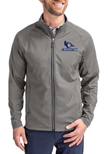 Cutter and Buck Creighton Bluejays Mens Graphite Adapt Eco Big and Tall Light Weight Jacket