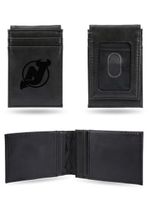 New Jersey Devils Laser Engraved Mens Bifold Wallet