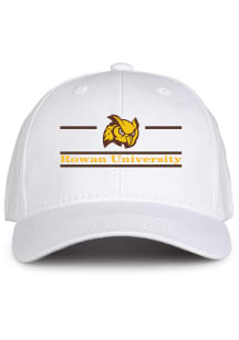 Rowan University Classic Bar Adjustable Hat - White