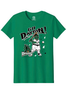 Heather and Gem  Summit Sportswear Dayton Dragons Youth Kelly Green Silly Stars Short Sleeve T-Shi..