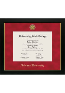 Indiana Hoosiers Medallion Manchester Diploma Frame - Red