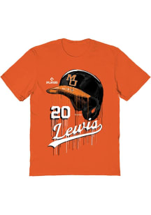 Kyle Lewis  Vive La Fete Mercer Bears Youth Orange Drip Short Sleeve T-Shirt
