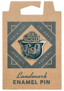 Colorado Souvenir Smokey Bear Enamel Pin - Green