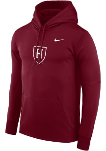 Nike Harvard Crimson Mens Maroon H Shield Hood