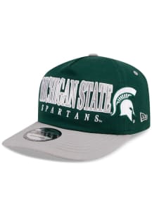 New Era Michigan State Spartans March Madness 19TWENTY Adjustable Hat - Green