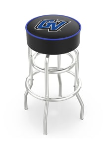Grand Valley State Lakers Double-Ring Swivel Pub Stool - Black