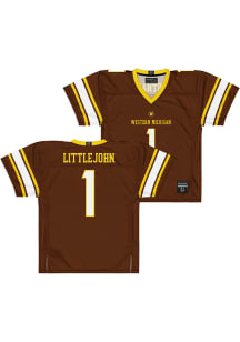 Emazon Littlejohn  Campus Ink Western Michigan Broncos Brown NIL Football Jersey
