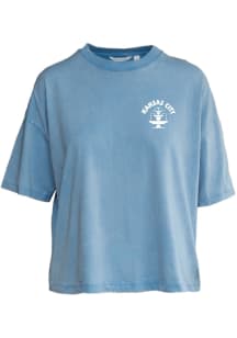 Kansas City Womens Blue Kansas City Icons Short Sleeve T-Shirt