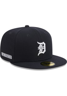 New Era Detroit Tigers Mens Blue City Connect 59FIFTY Fitted Hat