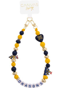 Drexel Dragons Beaded Phone Womens Charm