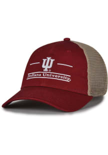 Indiana Hoosiers Bar Meshback Adjustable Hat - Cardinal