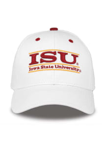 Iowa State Cyclones The Game Bar Adjustable Hat - White