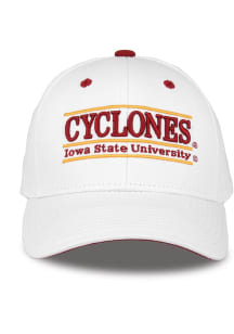 Iowa State Cyclones The Game Nickname Bar Adjustable Hat - White